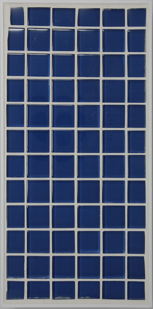 M SERIES 1X1 MOSAIC BLUE | Glass | Wall Mosaic