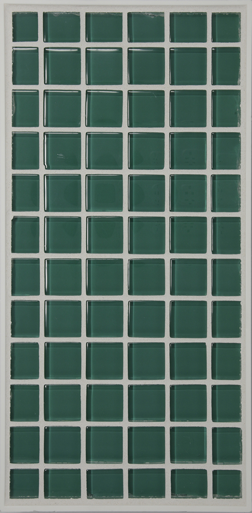 M SERIES 1X1 MOSAIC GREEN | Glass | Wall Mosaic