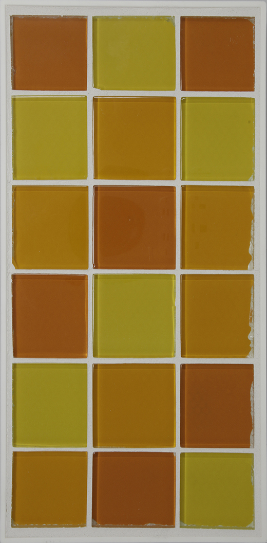 M SERIES 2X2 MOSAIC ORANGE/ YELLOW/TANGERINE MIX | Glass | Wall Mosaic