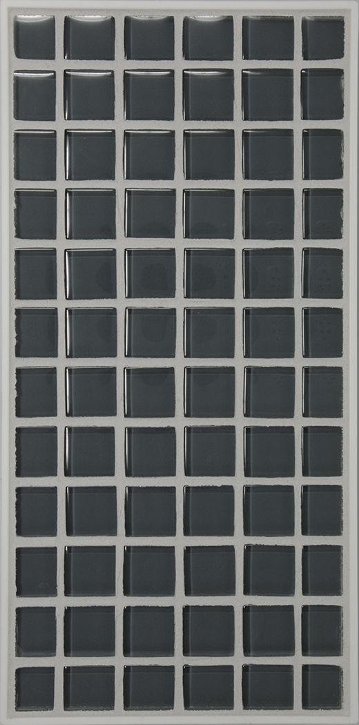 M SERIES 1X1 MOSAIC SMOKE | Glass | Wall Mosaic