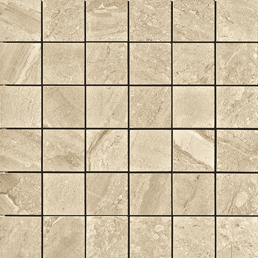 Outlet Mansion Daino - Outlet Matte 2"x2" (12"x12" Mosaic Sheet) | Glazed Porcelain | Floor/Wall Mosaic