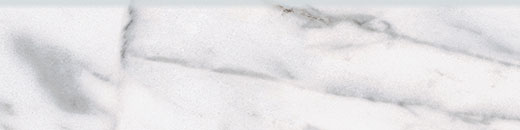 Outlet Masterpiece Carrara Matte 3"X12" Bullnose | Glazed Porcelain | Trim