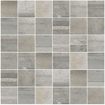 Outlet Metallica Grigio  2"x2" Mosaic | Porcelain | Floor/Wall Mosaic