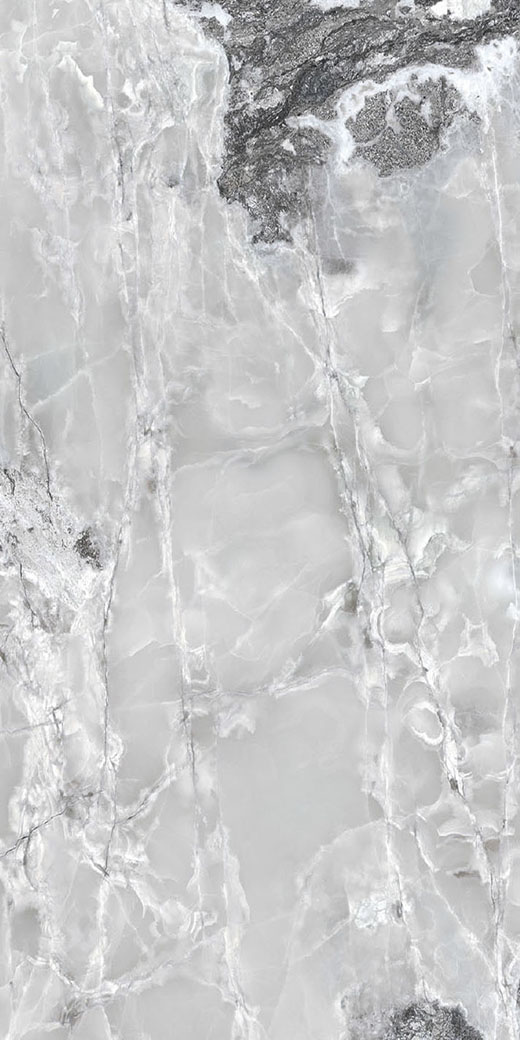 Outlet Oracle Silver Blend Polished 24"x48" 10mm | Through Body Porcelain | Floor/Wall Tile