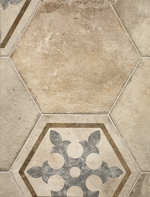 Outlet Rockwell Ivory Matte 16"x14" | Porcelain | Floor/Wall Tile