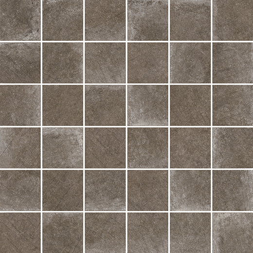 Palio Tortora Matte 2"x2" Mosaic | Glazed Porcelain | Floor/Wall Mosaic