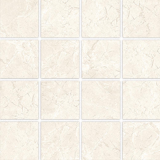 Piazza Marfil Matte 3"X3" Mosaic | Porcelain | Floor/Wall Mosaic