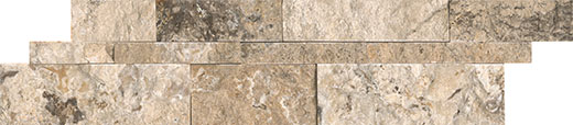 Picasso (Travertine)  6"x24" | Travertine | Wall