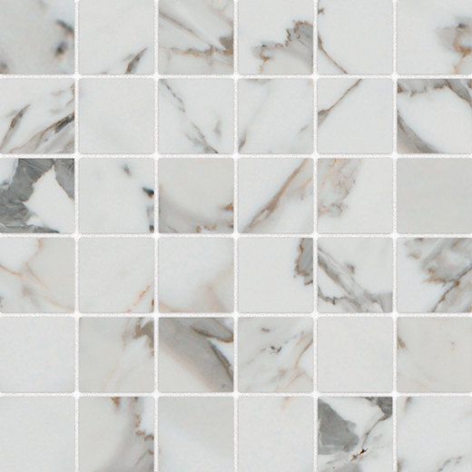 Pierre Tinenza Matte 2"x2" (12"x12" Mosaic Sheet) | Glazed Porcelain | Floor/Wall Mosaic