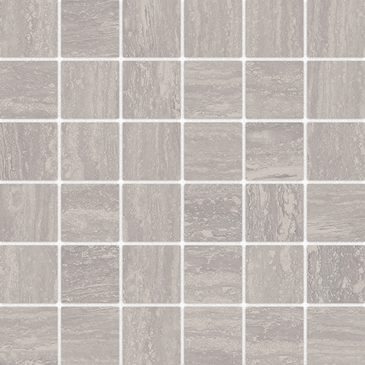 Pinnacle Gray Matte 2"X2 | Glazed Porcelain | Floor/Wall Mosaic