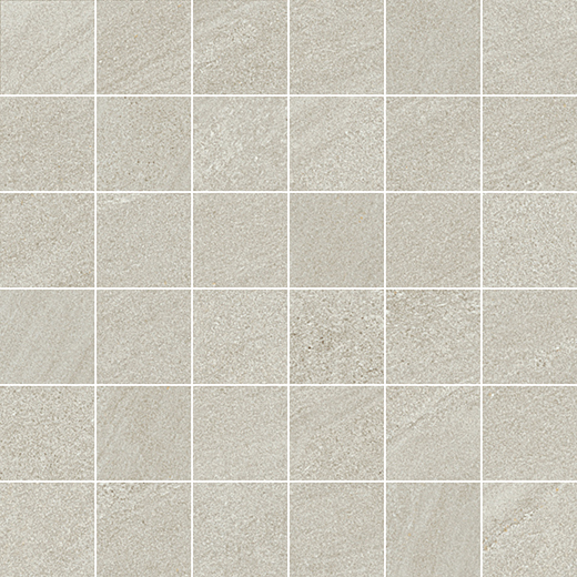 Outlet Plane Moonbeam Matte 2"x2" Mosaic | Color Body Porcelain | Floor/Wall Mosaic