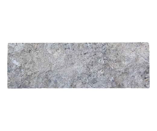 Platinum Platinum Natural 4"x Mixed Size Veneer | Travertine | Exterior Stone