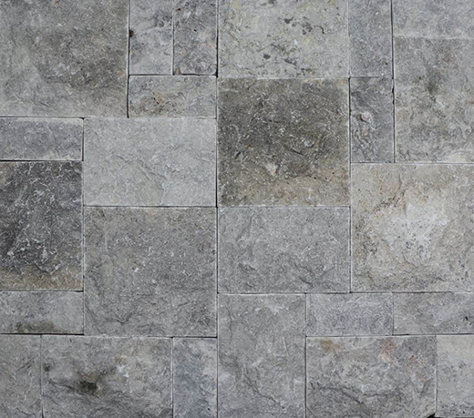 Platinum Platinum Natural Pattern Mixed Sizes Veneer | Travertine | Exterior Stone