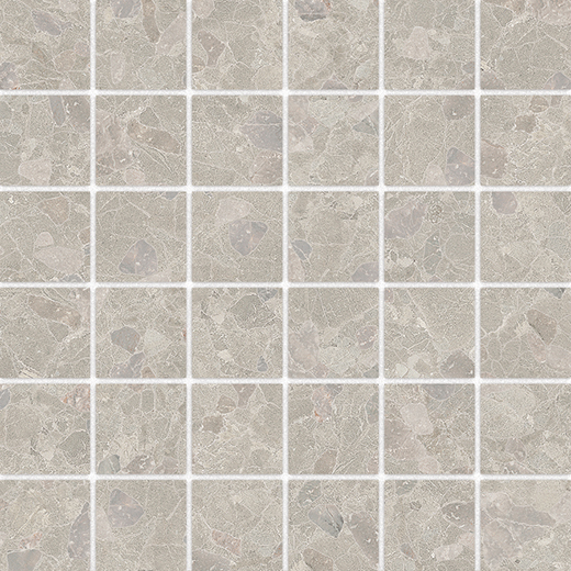 Pompano Rope Natural 2"x2" Mosaic | Glazed Porcelain | Floor/Wall Mosaic