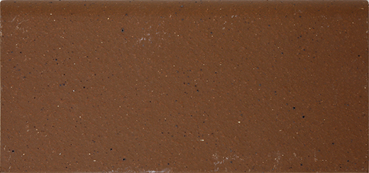 Quarry Ironspot Mayflower Red Smooth  3"x7" Bullnose | Quarry | Trim