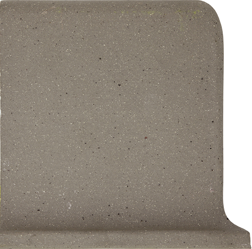 Quarry Ironspot Puritan Gray Smooth  6"x6" Cove Right | Quarry | Trim