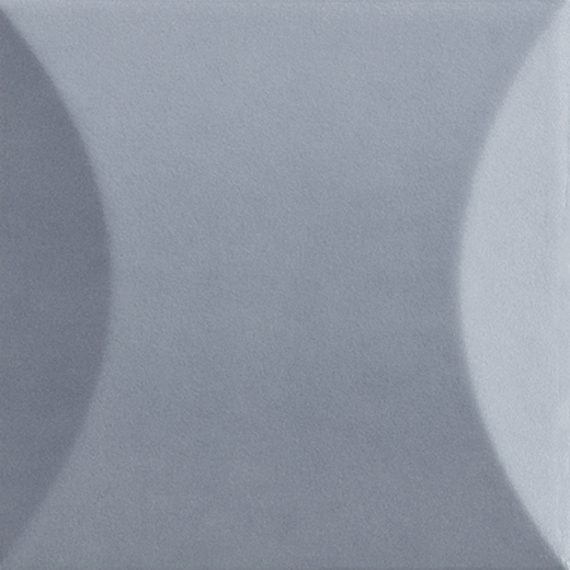 Quora Blue Matte 4"x4" Cuscino Blue | Ceramic | Wall Dimensional
