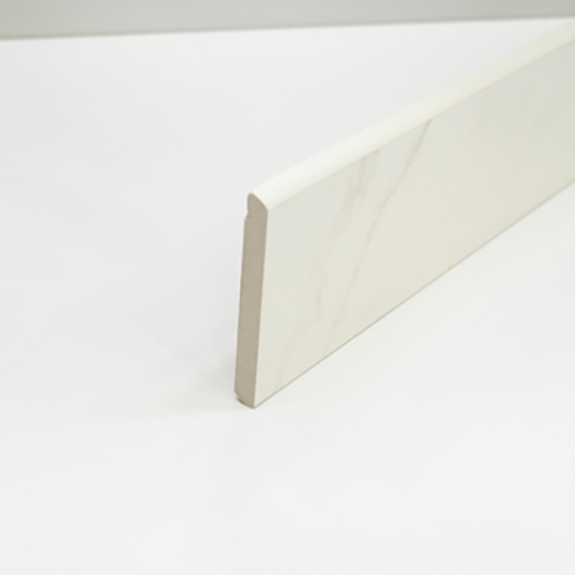 Outlet Realize Statuario Gold Matte 3"x24" Bullnose | Color Body Porcelain | Trim