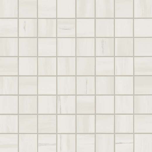 Resplendent Bianco Dolomite Matte 2"x2" Mosaic | Color Body Porcelain | Floor/Wall Mosaic