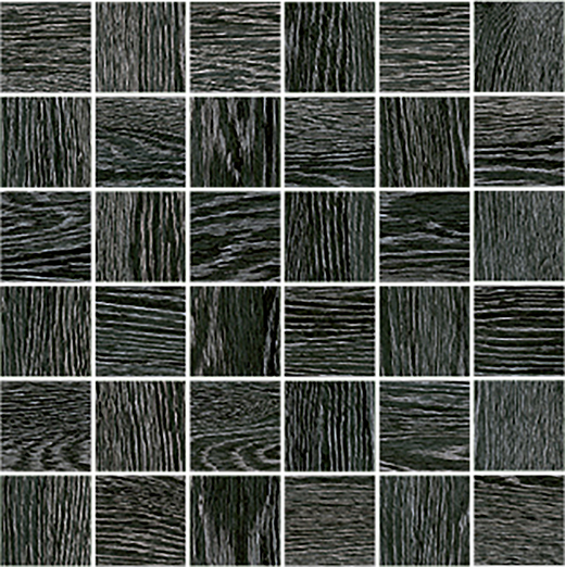 Resurgence Charcoal Matte 2 x2 Mosaic Porcelain Tile GENROSE