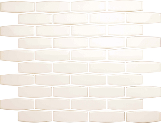 Outlet Roxy Beryl - Outlet Glossy 1"x3" Curved Mosaic | Ceramic | Wall Mosaic