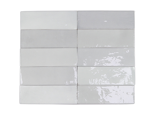 Safi Grey Glossy 2"x6.3" | Ceramic | Wall