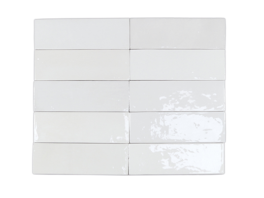Safi White Glossy 2"x6.3" | Ceramic | Wall