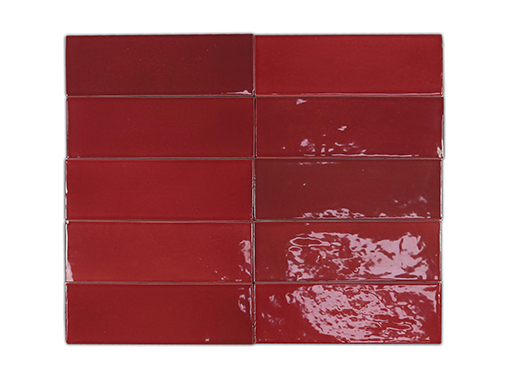 Safi Wine Glossy 2"x6.3" | Ceramic | Wall
