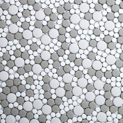 San Marino Enamel Mosaics Pearl Matte Bubble Mosaic | Enamel | Floor/Wall Mosaic