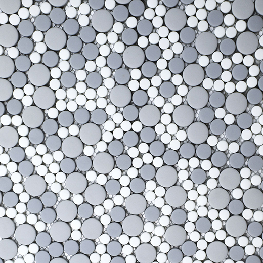 San Marino Dove Matte Bubble Mosaic | Enamel | Floor/Wall Decorative Mosaic