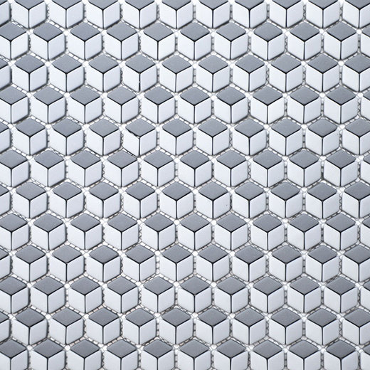 San Marino Dove Matte Cube Mosaic | Enamel | Floor/Wall Decorative Mosaic