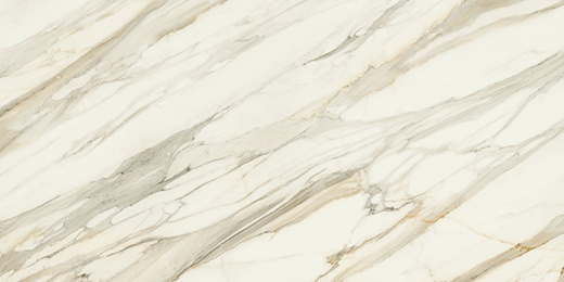 Calacatta Aureo 4D 12mm Cashmere 126x63" SapienStone SO | Porcelain | Slab