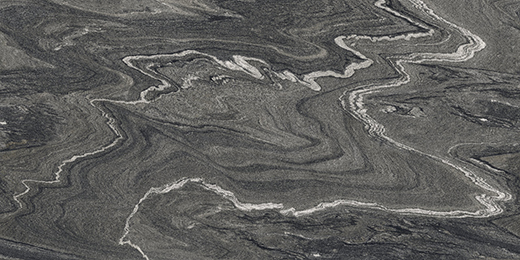 Silver Wave 4D 12mm Top Lapped 126x63" SapienStone SO | Porcelain | Slab