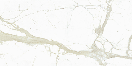 White Calacatta 12mm Polished 126x63" SapienStone SO | Porcelain | Slab