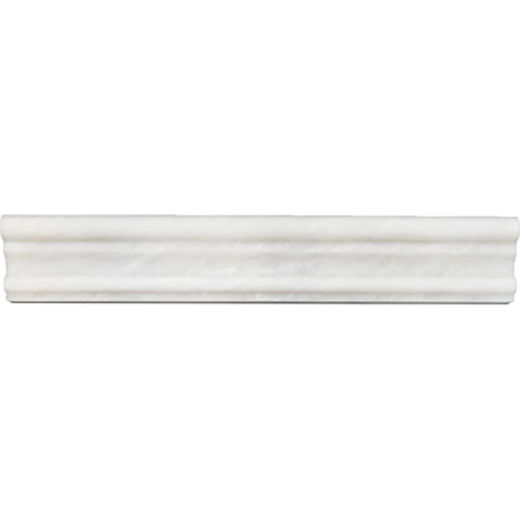 Sea Pearl Sea Pearl Honed 12" Chair Rail | Marble | Trim