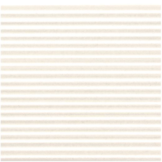 Seashore Seafoam White Matte 3"x3" Corduroy Deco | Ceramic | Wall Dimensional