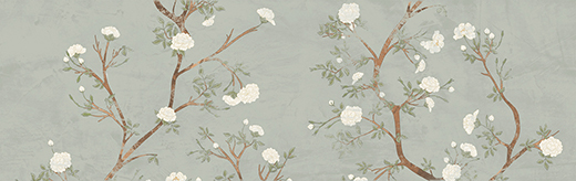 Sedeya Sage Matte 12"X40" Almond Antiqued Sage A | Ceramic | Wall, Wall Decorative