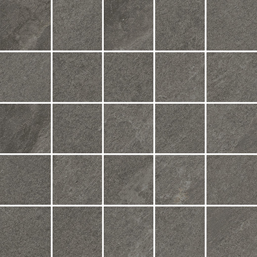 Shale Deep Taupe Matte 2"X2" Mosaic | Porcelain | Floor/Wall Mosaic