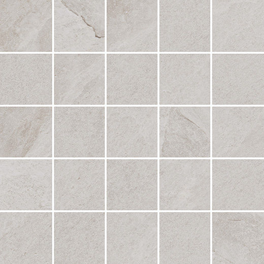 Shale Stardust White Matte 2"X2" Mosaic | Porcelain | Floor/Wall Mosaic