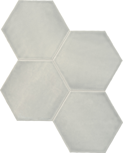 Sigma Bamboo Glossy 6" Hexagon | Ceramic | Wall Tile