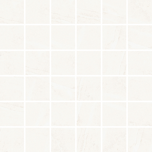 Silk White Matte 2"x2" Mosaic | Porcelain | Floor/Wall Mosaic
