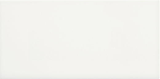 Simplicity Canvas White Glossy 3"x6 | Ceramic | Wall Tile