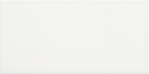 Simplicity Canvas White Glossy 3"x6 | Ceramic | Wall Tile