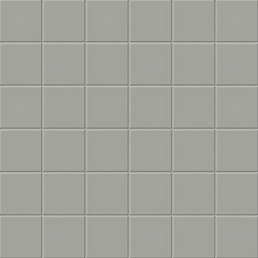 Simplicity Cement Chic Matte 2"x2" (12"x12" Mosaic Sheet) | Glazed Porcelain | Floor/Wall Mosaic