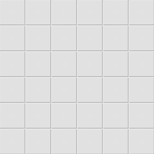 Simplicity Gallery Grey Matte 2"x2" (12"x12" Mosaic Sheet) | Glazed Porcelain | Floor/Wall Mosaic