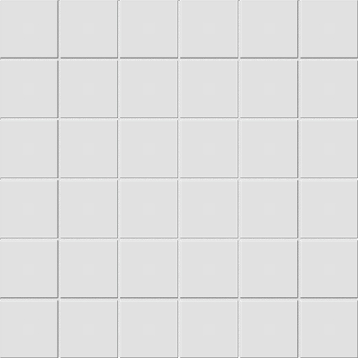 Simplicity Gallery Grey Matte 2"x2" (12"x12" Mosaic Sheet) | Glazed Porcelain | Floor/Wall Mosaic