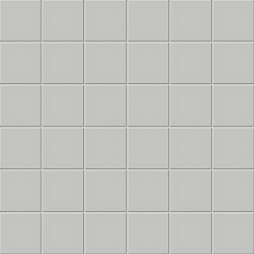 Simplicity Loft Grey Matte 2"x2" (12"x12" Mosaic Sheet) | Glazed Porcelain | Floor/Wall Mosaic