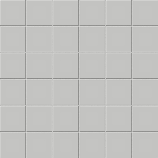 Simplicity Loft Grey Matte 2"x2" (12"x12" Mosaic Sheet) | Glazed Porcelain | Floor/Wall Mosaic