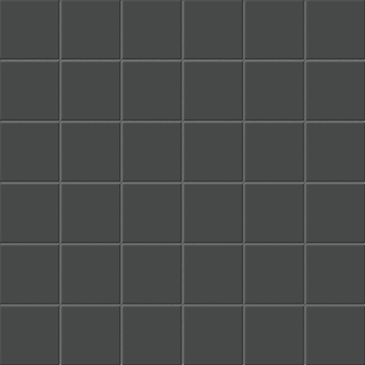 Simplicity Retro Black Matte 2"x2" (12"x12" Mosaic Sheet) | Glazed Porcelain | Floor/Wall Mosaic