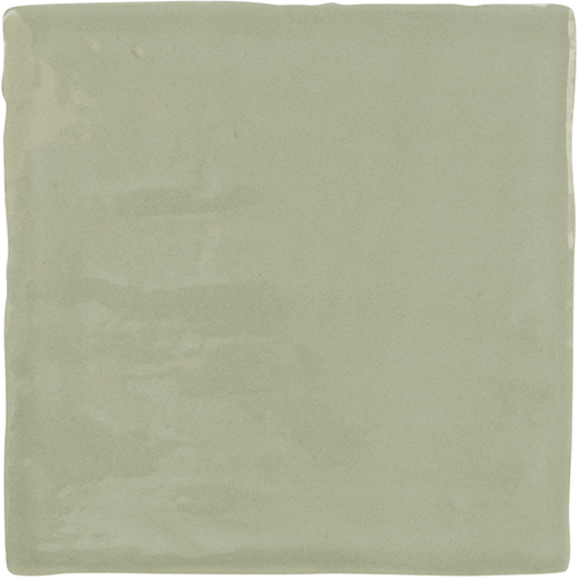 Skylark Gliding Green Glossy 5"x5 | Ceramic | Wall Tile